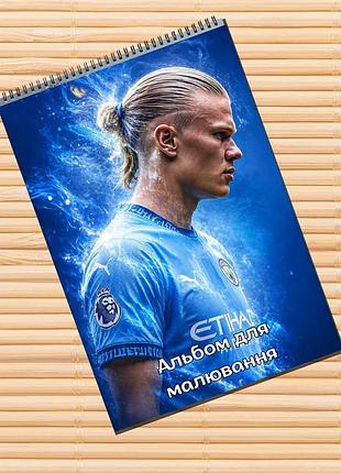 Альбом для малювання ерлінг голанн erling haaland (31640)