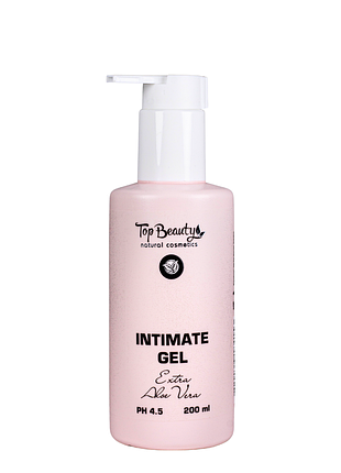 Гель для інтимної гігієни із соком алое вера top beauty 2 daily skin care