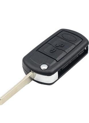 Выкидной ключ, корпус под чип 3кн land rover hu92 заготовка-корпус для выкидного ключа зажигания