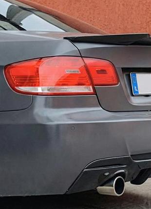 Спойлер в стиле m4 (для e92, черный глянец) для bmw 3 серия e92/e93 2006–2013 гг