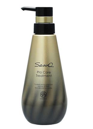 Маска для волос и кожи головы s-heart-s sasso pro care treatment