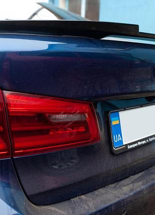 Спойлер m4-style (черный глянец) для bmw 5 серия g30/g31 2017–2023 гг