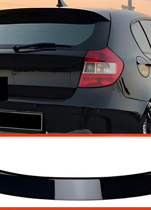 Спойлер dpt (для e81/e87, черный глянец) для bmw 1 серия e81/e82/e87/e88 2004-2011 гг
