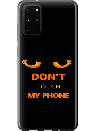 Чехол на samsung galaxy s20 plus don't touch the phone из пластика fch_0021953