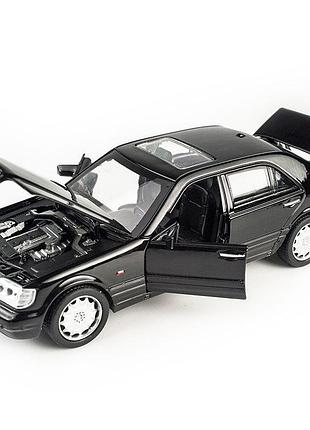 Mercedes-benz w140 чорный масштаб 1:32