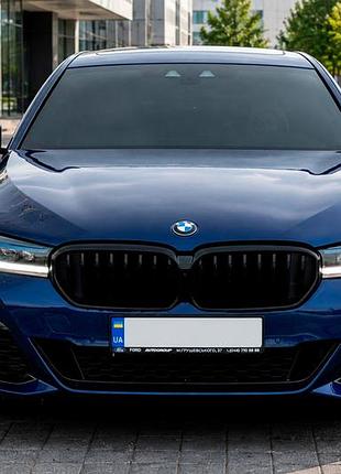 Передня оптика full led laser рестайлінг (заміна бамперу) для bmw 5 серія g30/g31 2017-2023 рр