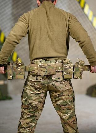 Функциональный тактический пояс (battle belt) мультикам тр6755