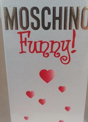 Оригінал із duty free борисполя. moschino funny. москіно-фані. 100 мл.