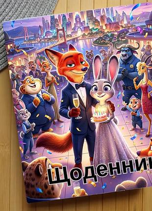 Дневник зоотрополис zootopia (29627)