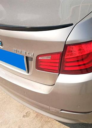 Спойлер oem-style (для f10, черный глянец) для bmw 5 серия f10/f11 2010–2016 гг