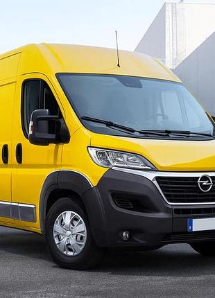 Комплект дверных молдингов нержавейка короткая база для opel movano 2021- гг