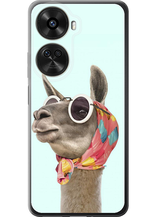 Чехол на huawei nova xiaomi 12 se / nova 11 se модная лама из силикона fch_0175656