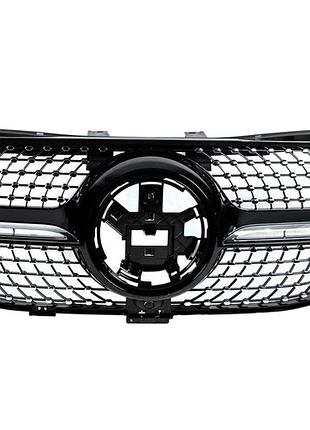 Передняя решетка diamond black (для base 2018-2023) для mercedes gle w167 2018- гг