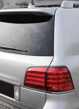 Задний спойлер 2008-2015 (грунтованный под покраску) для lexus lx570/450d