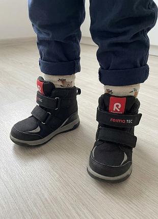 Детские зимние/демисезонные ботинки reimatec (reima), размер 21