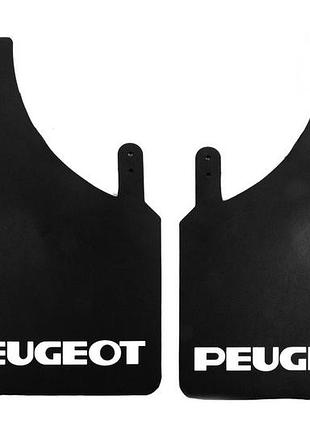 Универсальные брызговики polytep (230*375, 2 шт) для peugeot