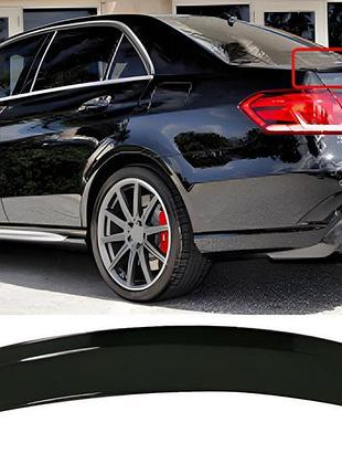 Спойлер dpt v-2 (черный глянец) для mercedes e-сlass w212 2009-2016 гг