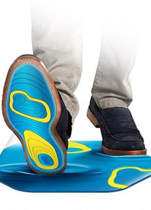 Гелевые мужские стельки scholls gel activ 42-48 обрезные