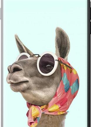 Чехол на iphone 8 plus модная лама из пластика fch_0162119