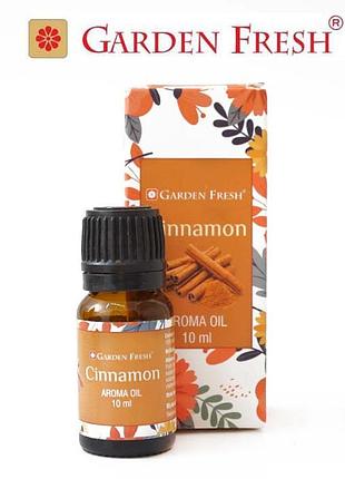 Ароматическое масло корица garden fresh cinnamon oil 10ml.