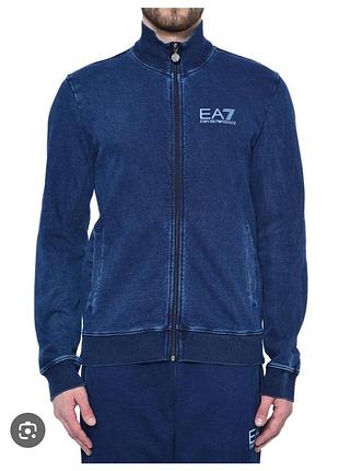 Мужская спортивная кофта,олимпийка ea7 emporio armani, зепка