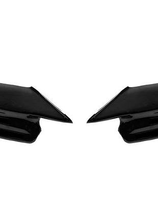 Накладки на передний бампер dpt flap (для m5, черный глянец) для bmw 5 серия f10/f11 2010–2016 гг