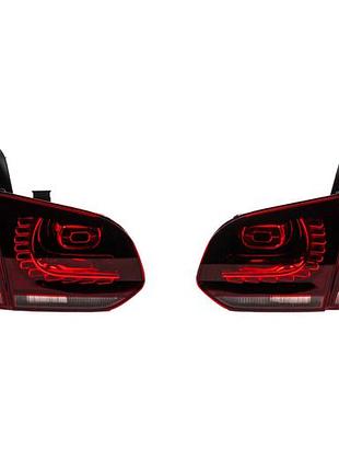 Задние led фонари (2 шт) для volkswagen golf 6 2008-2014 гг