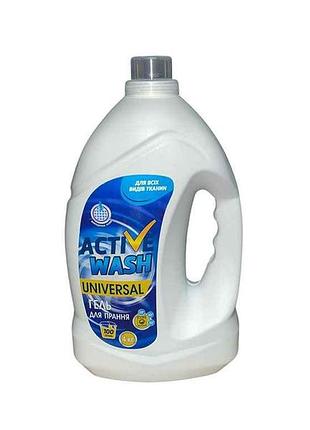 Гель для стирки 4л universal тм active wash