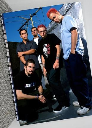 Тетрадь linkin park на пружине 48 листов линия (33261)