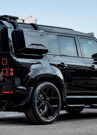 Брызговики type-a (чёрный глянец, 4 шт.) для land rover defender 2019- гг