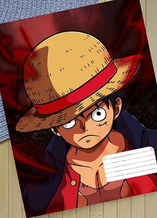 Зошит ван піс one piece клітинка 18 аркушів (30782)