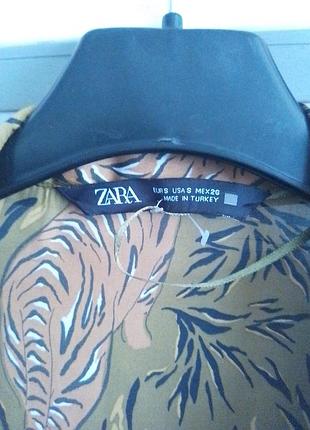 Платье шелковистое zara 4