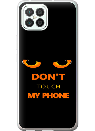 Чехол на huawei nova 8 se don't touch the phone из силикона fch_0175414