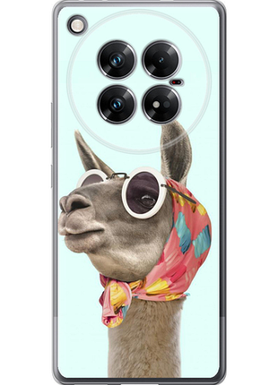 Чехол на infinix zero 40 5g модная лама из силикона fch_0175660