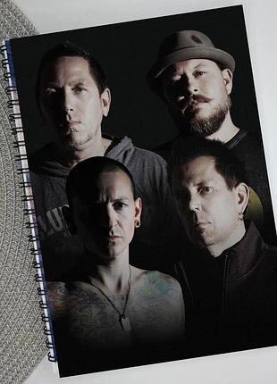 Тетрадь linkin park на пружине 48 листов линия (33252)