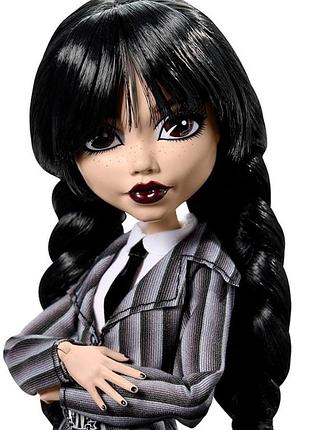 Кукла monster high monster уэнздей в школьной форме 3