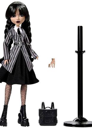 Кукла monster high monster уэнздей в школьной форме 6