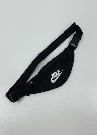 Поясна сумка nike heritage s unisex waistpack black бананка
