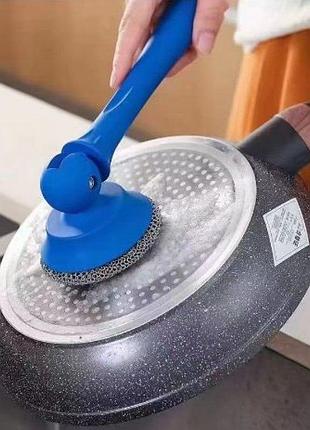 Щетка с длинной ручкой для чистки посуды, посуды, сковороды brush and-4-20-600