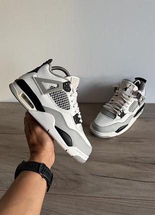 Кросівки шкіряні air jordan 4 retro оригінал