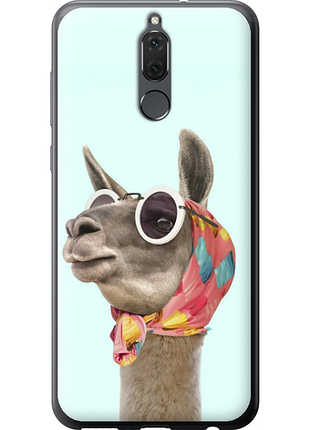 Чехол на huawei mate 10 lite модная лама из силикона fch_0175649