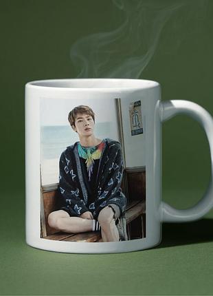 Кружка джин бтс jin bts (31228)