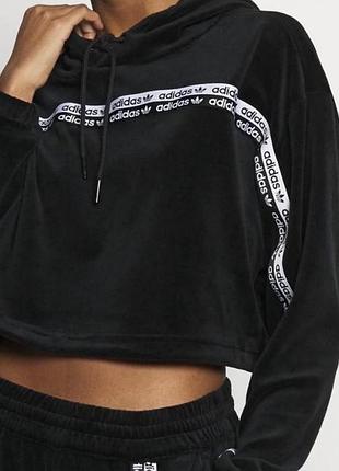 Жіночий світшот adidas. adidas originals r.y.v. cropped hoodie (арт. gi1117)