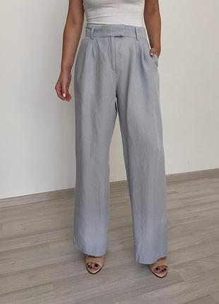 Классные льняные брюки h&amp;m