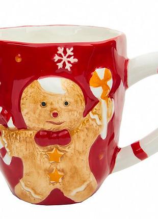 Кружка подарочная christmas 350 мл 1858-0209 керамика