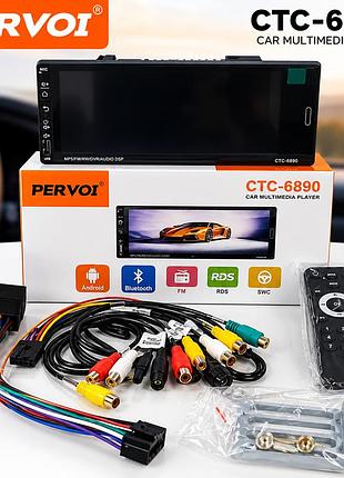 Автомагнитола pervoi ctc-6890 на android 13, 2/32 гб с bluetooth и пультом управления