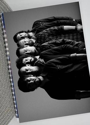 Тетрадь linkin park на пружине 48 листов линия (33262)