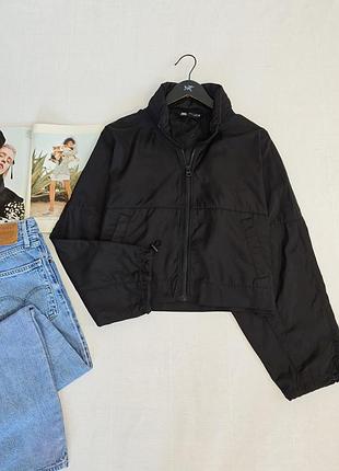 Куртка ветровка zara свободного кроя