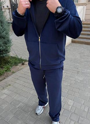 Костюм велюровий чорний 3