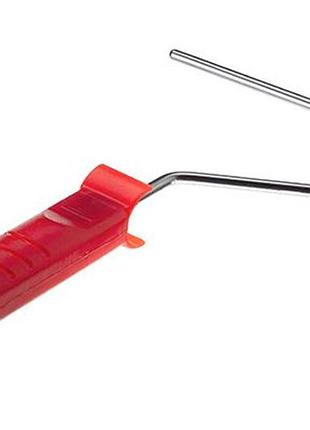 Ku ручка для валика universal fit intertool 150 х 6 мм пластиковая ручка для малярного ролика для покр uni2l_k 3